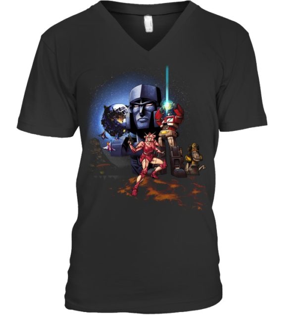 War Dawn Transformers And Star Wars Art Shirt