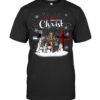 Christmas Begins With Christ Shirt.