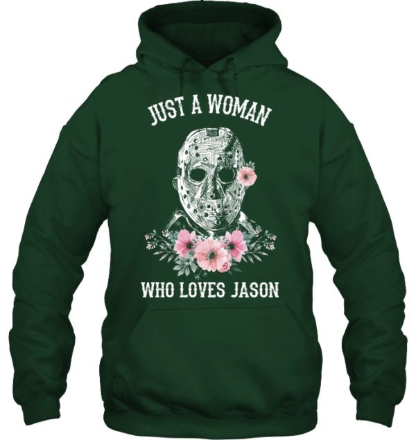 Just A Woman Who Loves Jason Shirt