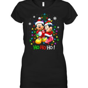 Mickey And Minnie Mouse Christmas,Ho Ho Ho! Shirt