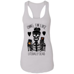 OMG I’m Like Literally Dead Monogram Halloween PersonalizationShirt