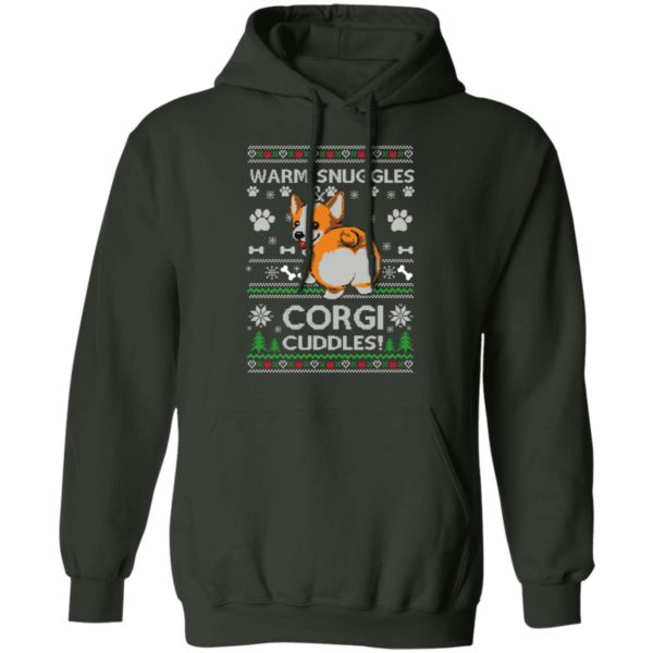 Warm Snugg Corgi Cuddles Shirt