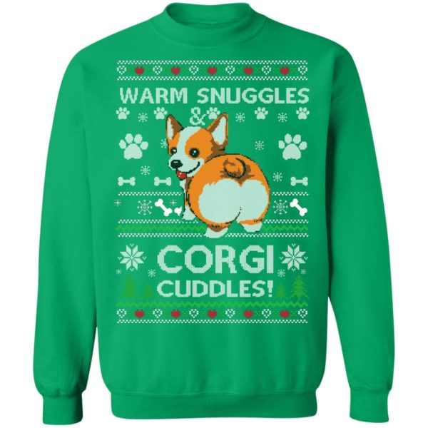 Warm Snugg Corgi Cuddles Shirt