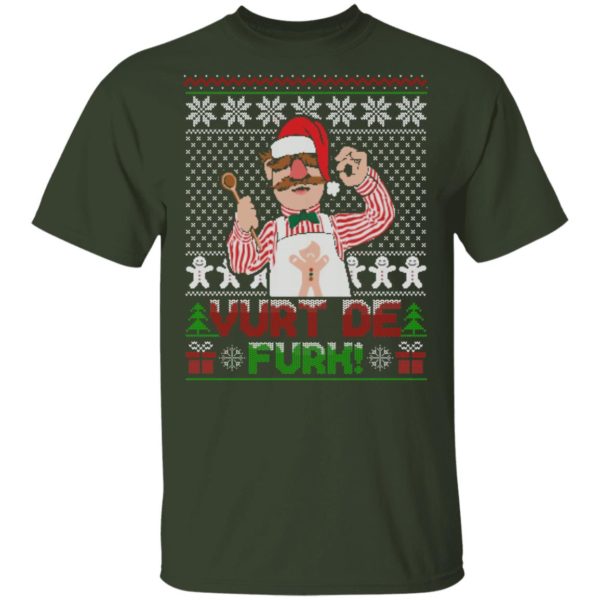 Vurt De Furk The Muppets Ugly Christmas Shirt