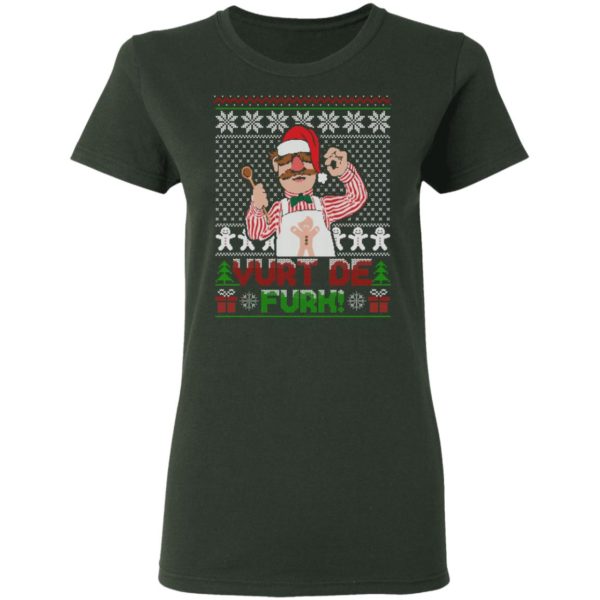 Vurt De Furk The Muppets Ugly Christmas Shirt