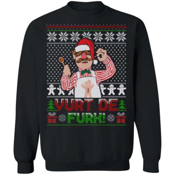 Vurt De Furk The Muppets Ugly Christmas Shirt