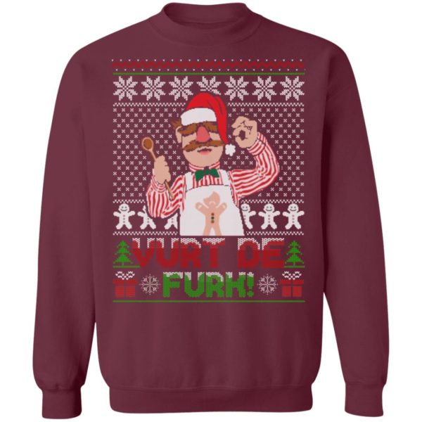 Vurt De Furk The Muppets Ugly Christmas Shirt