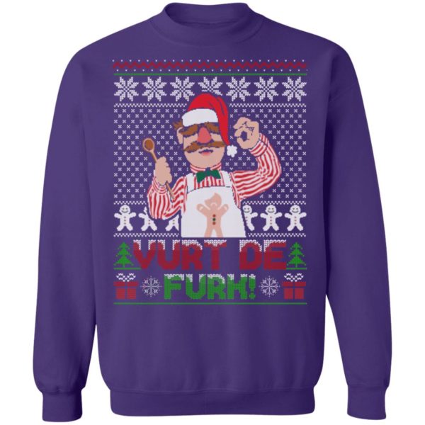 Vurt De Furk The Muppets Ugly Christmas Shirt