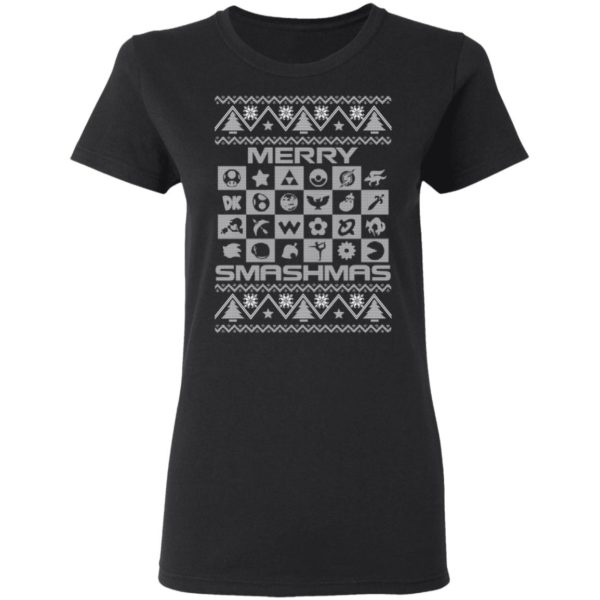 Super Smash Bros Logo Ugly Christmas Shirt