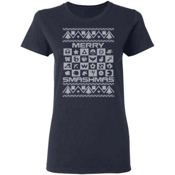 Super Smash Bros Logo Ugly Christmas Shirt