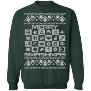 Super Smash Bros Logo Ugly Christmas Shirt