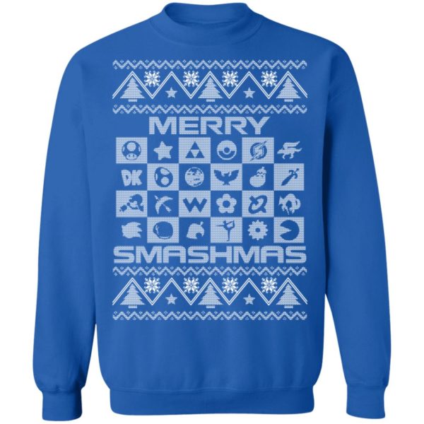 Super Smash Bros Logo Ugly Christmas Shirt