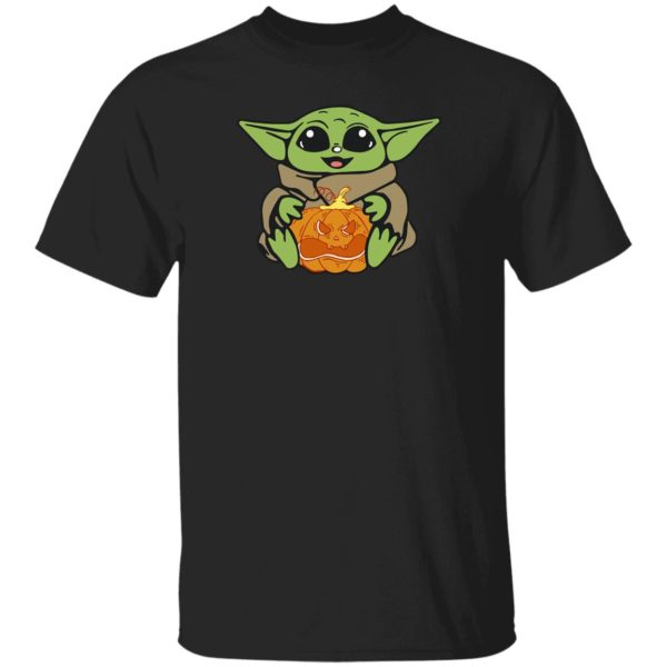 Baby Yoda Hug Pumpkin Shirt