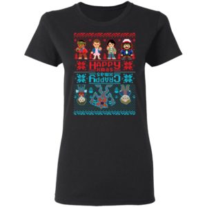 Stranger Things Crappy Xmas Ugly Christmas Shirt