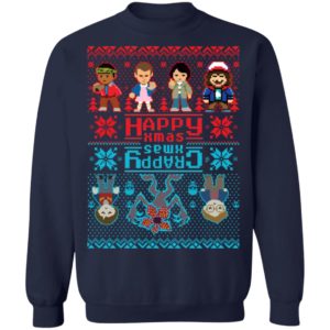 Stranger Things Crappy Xmas Ugly Christmas Shirt