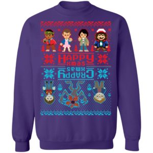 Stranger Things Crappy Xmas Ugly Christmas Shirt