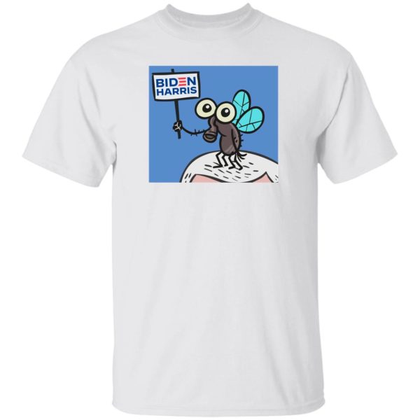Fly on Mike Pence Head – Biden Harris Shirt