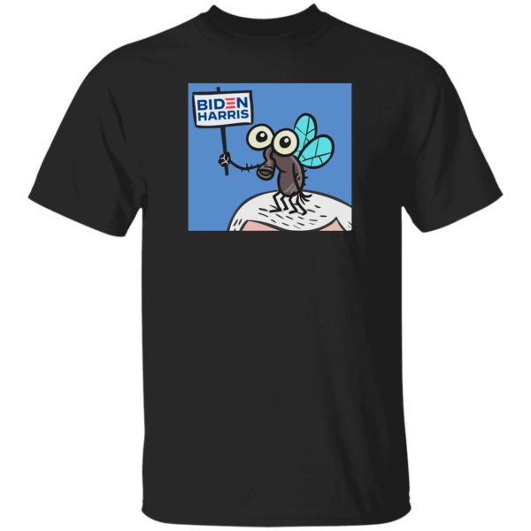 Fly on Mike Pence Head – Biden Harris Shirt