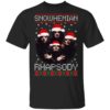 Snowhemian Rhapsody Queen Christmas Parody Shirt