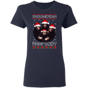 Snowhemian Rhapsody Queen Christmas Parody Shirt