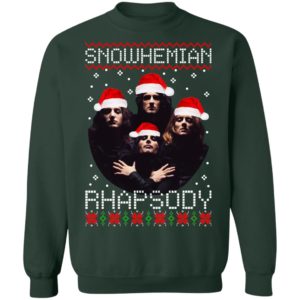 Snowhemian Rhapsody Queen Christmas Parody Shirt