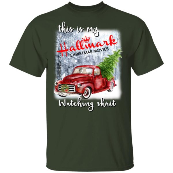 This Is My Hallmark Christmas Movies Watching Shirt