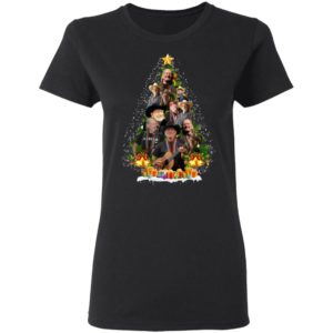 Willie Nelson Christmas Tree Shirt image Willie Nelson Christmas Tree Shirt