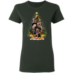 Willie Nelson Christmas Tree Shirt image Willie Nelson Christmas Tree Shirt