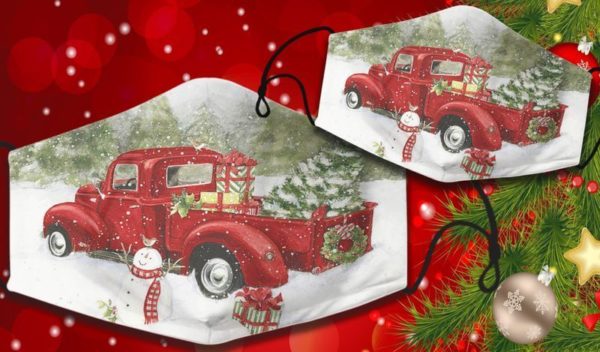 Christmas 3D Face Mask
