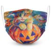 Pumpkin Cat Face Mask