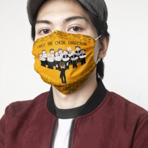 Obey The Choir Director Face Mask