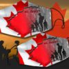 Let We Forget Canada Flag Face Mask