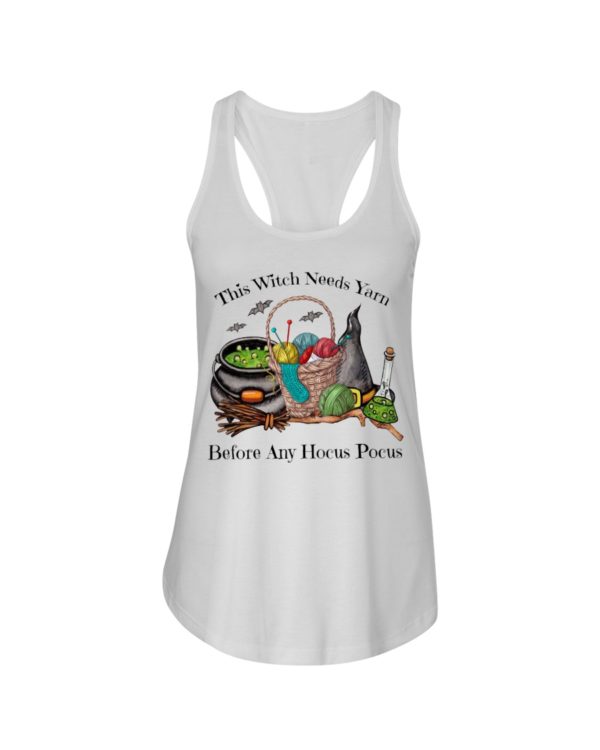 This Witch Needs Yarn Before Any Hocus Pocus Shirt