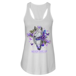 Never Give Up Fibromyalgia Awareness Shirt