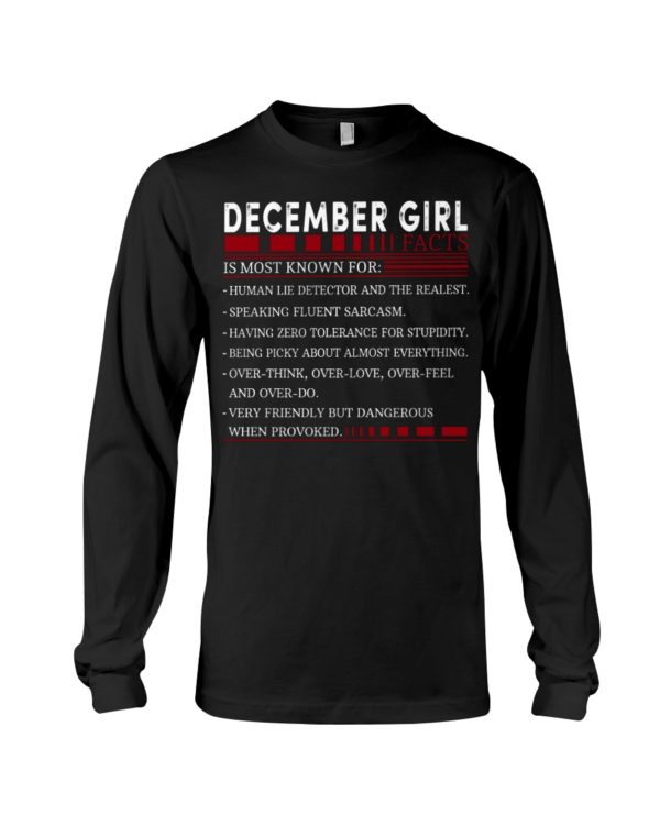 December Girl Facts, Is Most Known For: Human Lie Detector And The Realest Shirt