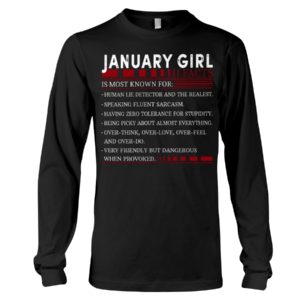 January Girl Facts, Is Most Known For:Human Lie Detector And The Realest Shirt image January Girl Facts, Is Most Known For:Human Lie Detector And The Realest Shirt