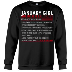 January Girl Facts, Is Most Known For:Human Lie Detector And The Realest Shirt image January Girl Facts, Is Most Known For:Human Lie Detector And The Realest Shirt