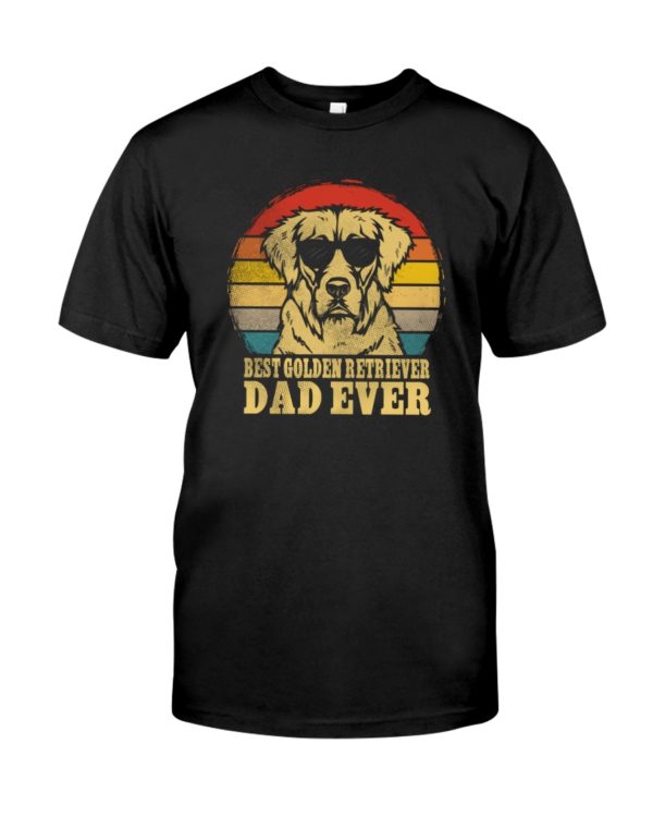 Best Golden Retriever Dad Ever Shirt