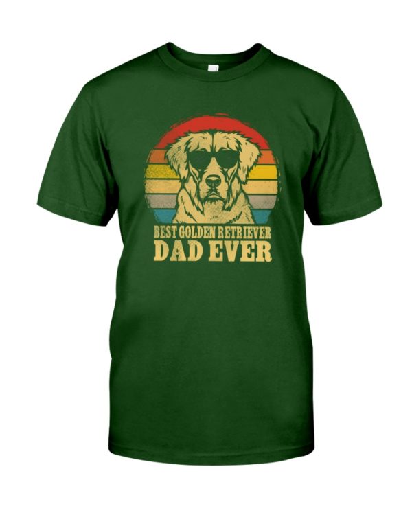 Best Golden Retriever Dad Ever Shirt