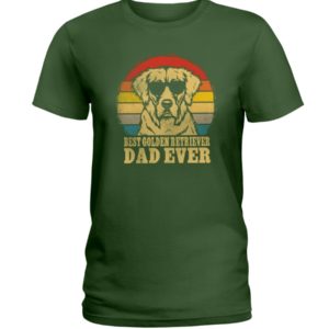 Best Golden Retriever Dad Ever Shirt image Best Golden Retriever Dad Ever Shirt