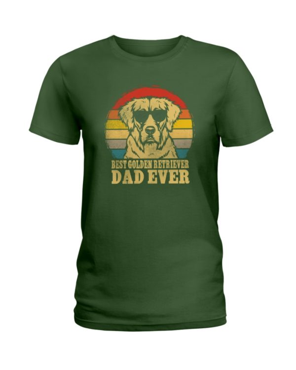 Best Golden Retriever Dad Ever Shirt