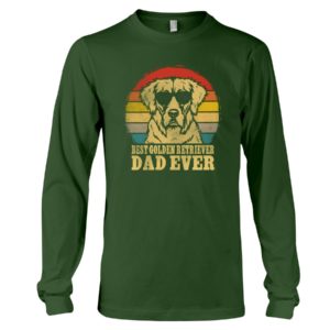 Best Golden Retriever Dad Ever Shirt image Best Golden Retriever Dad Ever Shirt