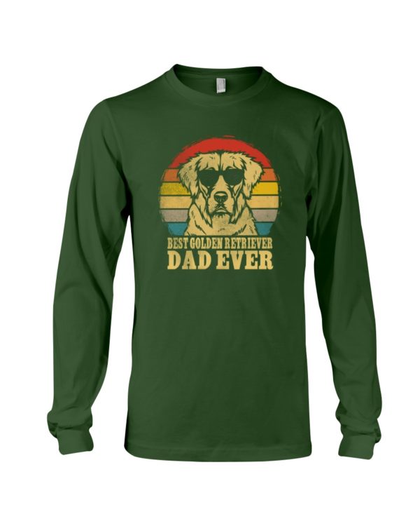 Best Golden Retriever Dad Ever Shirt