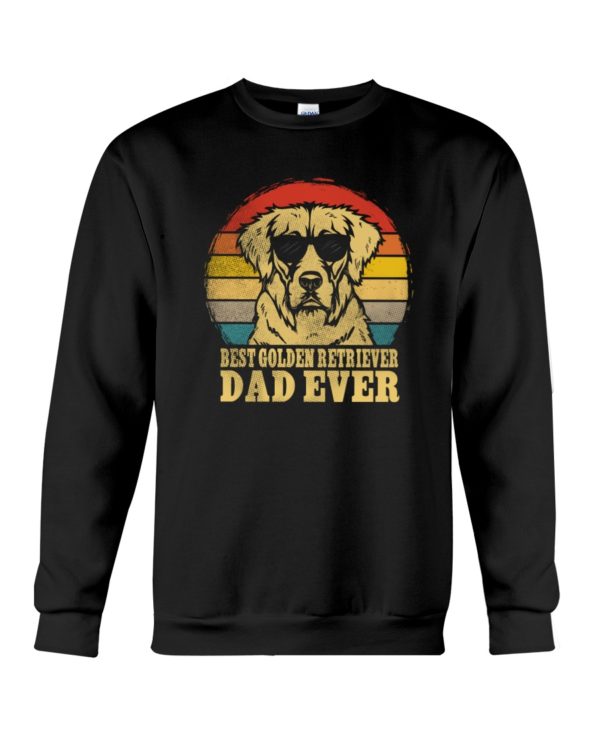 Best Golden Retriever Dad Ever Shirt