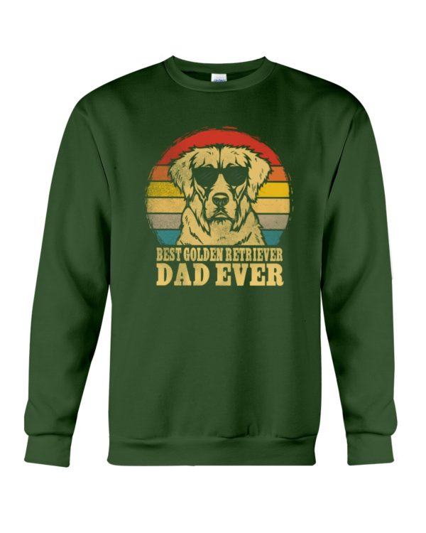 Best Golden Retriever Dad Ever Shirt