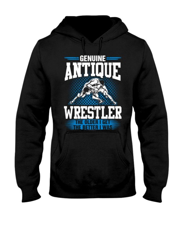Genuine Antique Wrestler The Older I Get The Better I Was Shirt