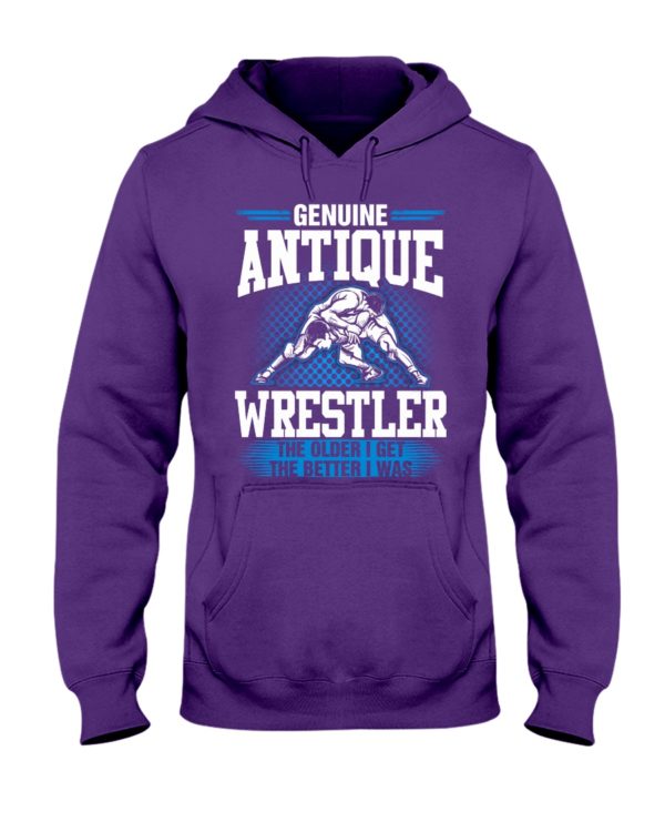 Genuine Antique Wrestler The Older I Get The Better I Was Shirt