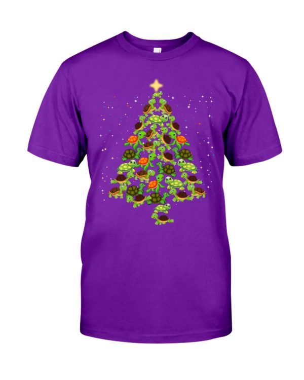 Turtle Christmas Tree Shirt