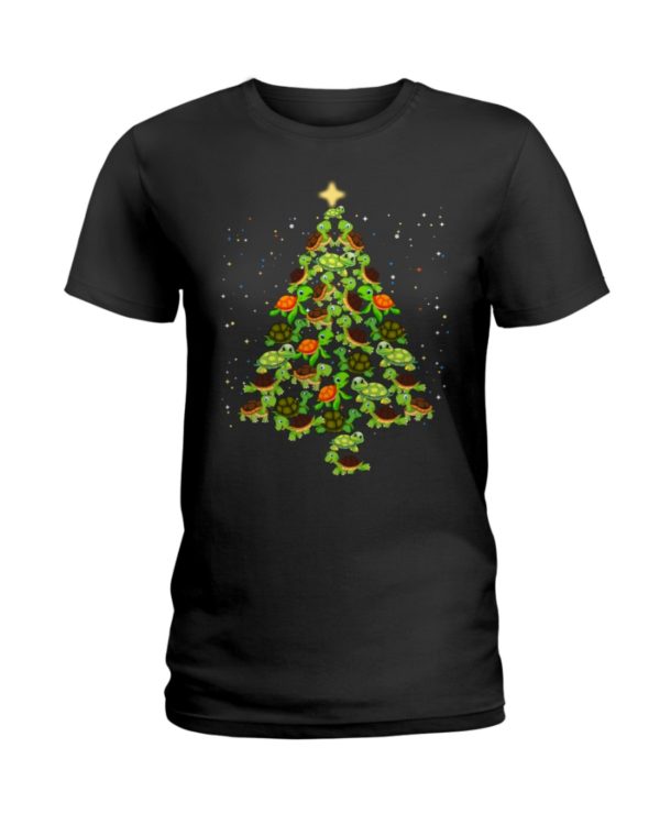 Turtle Christmas Tree Shirt