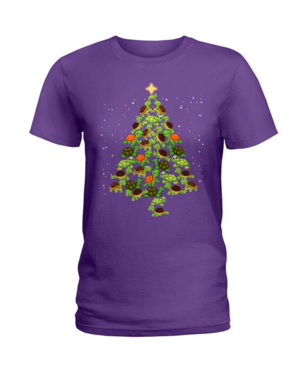 Turtle Christmas Tree Shirt